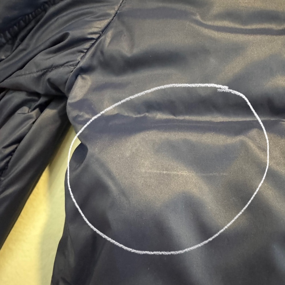 Lauren Ralph Lauren Down Jacket FLAW Hoodie Double Zipper Lightweight Small - Picture 3 of 8
